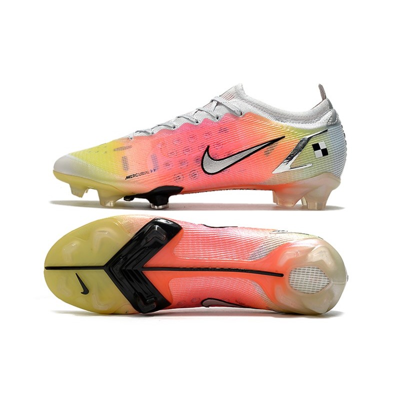 Nike Mercurial Vapor XIV Elite FG Bílý Růžový stříbrný